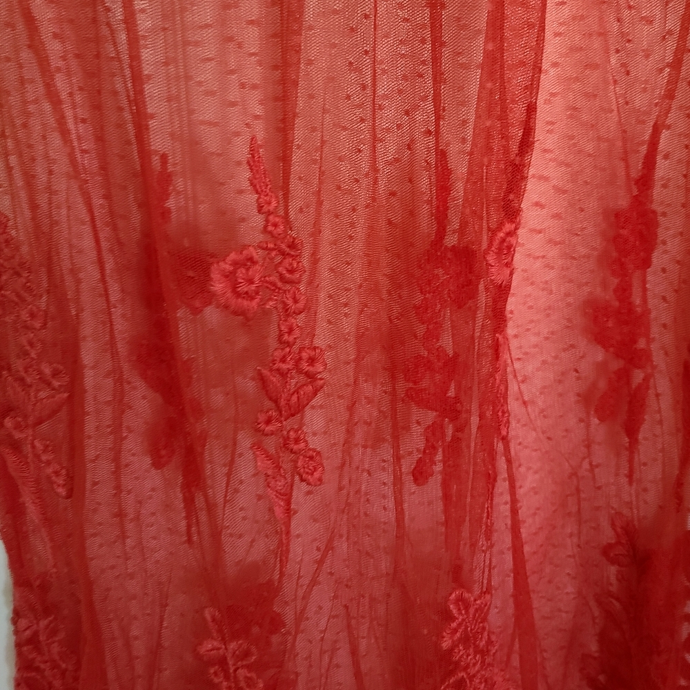 Rare Sold Out! Free People Candela Stella Lace Maxi Dress L - Picture 7 of 12
